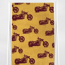 6с102.411ж1 Мото-паттерн(кр.дерево1) Полотенце махровое 67х150см