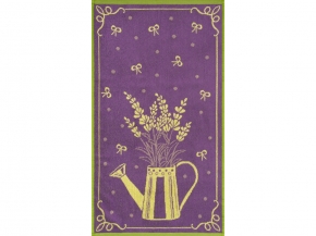 6с103.412ж1 Прованс-клумба(3-сирень4) Полотенце махровое 50х90см