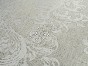 20С8-КВотв+ГОМ т.р. 2396 цвет 010101 натуральный льняной, 305см