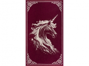 6с103.412ж1 Огненный единорог (кр.дерево1) Полотенце махровое 50х90см