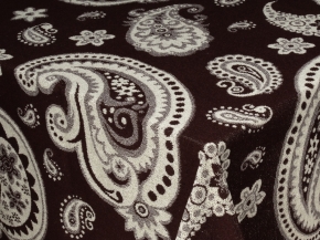 3с109.412ж1 Ярмарка(шоколад) Плед 208х200 см