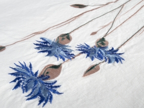 23С176-ШР/в/у/п.фкор 215*153 КПБ семейный "Васильки" цв. 0 рис. 37