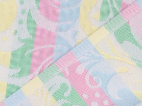 6с104.411ж1 Рамиата (св.радужка1) Полотенце махровое 67х40см