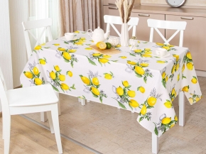 Рогожка набивная Лимоны   рис.13485/1, 150см