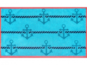 6с104.411ж1 Якоря New(3-бир-т.син) Полотенце махровое 67х40см