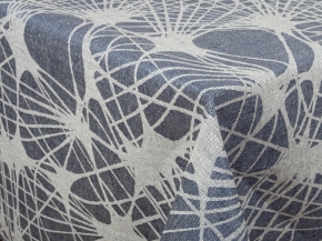 16С383-ШР 150*150 Скатерть "Кружево" цв.50 синий