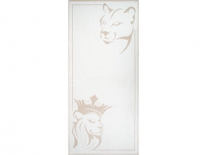 6с102.511ж2 Цари зверей(лен3) Полотенце махровое 67х150см