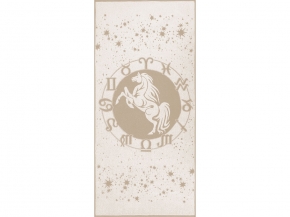 6с102.511ж2 Зодиак-лошадь(лен3) Полотенце махровое 67х150см
