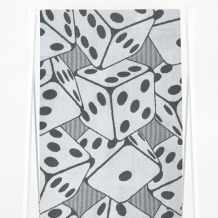 6с102.413ж1 Кости (графит) Полотенце махровое 81х160см