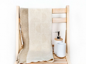 18С310-ШР/у. 45*65 Полотенце "Имитация-2" цв. 7 рис. 362 молочный