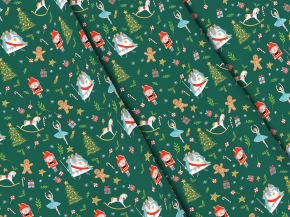 Рогожка набивная рис. 500496/1 Щелкунчик, 150см