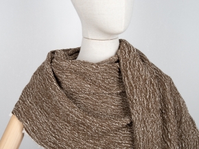 20С160-ШР/039/у 165*50 Палантин цв. 75 рис. 1 коричневый