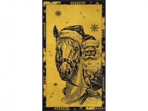 6с103.412ж1 Мороз-наездник(т.желтый) Полотенце махровое 50х90см