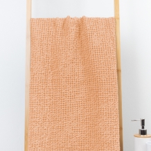 23С68-ШР/у. 75*130 Полотенце "Зефир" цв. 989 рис. 415 светло-оранжевый