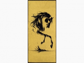 6с102.411ж1 Жокер(т.желтый) Полотенце махровое 67х150см