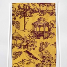 6с102.411ж1 Весеннее утро(кр.дерево1) Полотенце махровое 67х150см