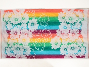 6с102.411ж1 Ромашковый букет (св.рад) Полотенце махровое 67х150см