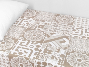 8с11.110ж1 Пэчворк (ДТЭ лен) Покрывало декор.206х160см