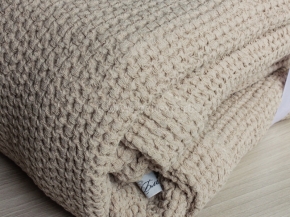 4397 Плед  240*220 цв. какао рис. 14-1209