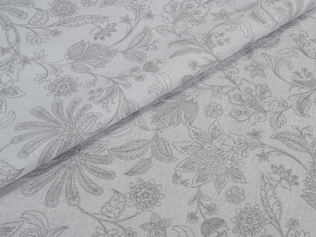 Ткань бельевая арт.17с-3ЯК п/лен наб. лен 30%, хл.70%, пл.145г рис. Цветочная фантазия, 220см