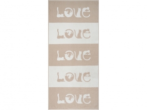 6с102.511ж2 Love-кот(лен3) Полотенце махровое 67х150см