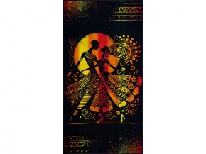 6с102.413ж1 Зулу (СН1 т.синий) Полотенце махровое 81х160см