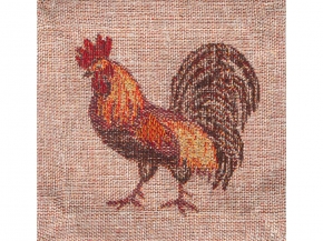 19С43-ШР/ст. Салфетка декоративная 18*18 "Ферма-7" цв. 1 рис. 432