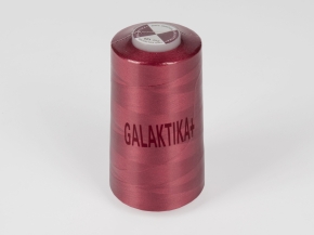 Нитки П/Э 40/2 (5000 ярдов) "GALAKTIKA+" бордовый светлый*120
