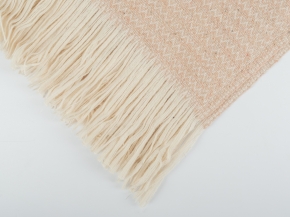 25СП200С-ДЯ Плед п/ш декоративный 140*220 "Волна" цв. бежевый (3-4)