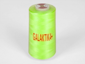 Нитки П/Э 40/2 (5000 ярдов) "GALAKTIKA" неон-лимон*201