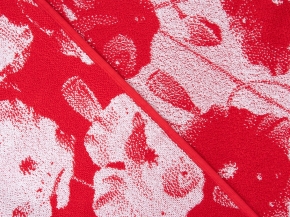 6с102.411ж1 Маковка (красный3) Полотенце махровое 67х150см