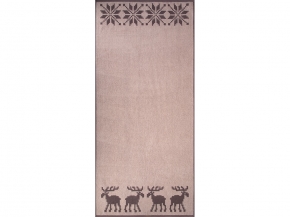 6с102.411ж1 Расписные и олени(т.с.мальв1) Полотенце махровое 67х150см