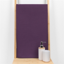 21С105-ШР+Гл 65*95 Полотенце "Суфле плюс" цв. 1192 рис. 815 темно-фиолетовый