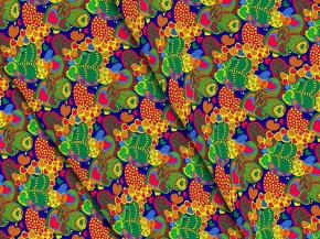 Бязь набивная плательная 262/8 Каприз рис. 500465/2 Любава, 150см