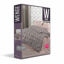 КПБ 5пр бязь 70*70 "Wenge" 40205-1/40205-2 Twinstore