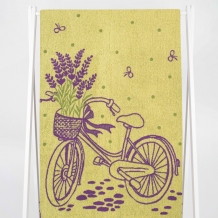 6с102.411ж1 Прованс-прогулка(3-сирень4) Полотенце махровое 67х150см