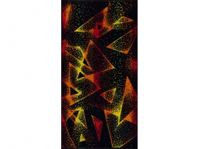 6с102.413ж1 Осколки (СН1 т.синий) Полотенце махровое 81х160см