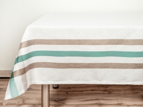 24С58-ШР 170*255 Скатерть "Надежда-1" цв. 4 рис. 234 бел-беж-зел