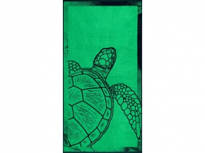 6с102.413ж1 Морская черепаха(темн-син7) Полотенце махровое 81х160см