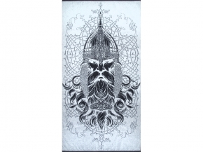 6с102.413ж1 Ратник(антрацит) Полотенце махровое 81х160см