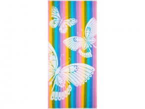 6с102.411ж1 Бархатный сезон (белая радужка) Полотенце махровое 67х150см