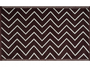 6с104.411ж1 Зигзаг(шоколад) Полотенце махровое 67х40см