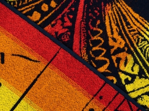 6с102.413ж1 Зулу (СН1 т.синий) Полотенце махровое 81х160см