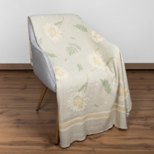 23С63-ШР/у./л.с.уп. 200*230 Плед "Ромашково" цв. 1 рис. 239