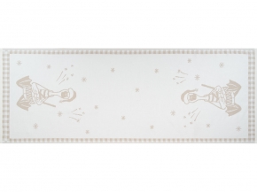 9с23.111ж1 Гусь-заводила(ДТЭ лён) Полотенце х/б 50х140см