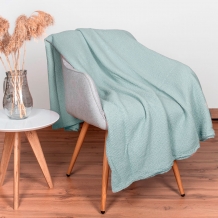 3о429.087ж1 Пунш (мятный3) Плед 180х200 см