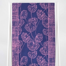 6с102.411ж1 Весенний напев(пурпурн3) Полотенце махровое 67х150см