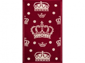 1с105.413ж1 Королевский принт (бордо) Полотенце махровое 50х30 см