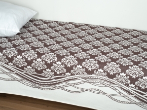 8с11.110ж1 Анна (ДТЭ шоколад) Покрывало декор.206х160см