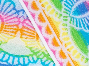 6с103.412ж1 Вилора (белая радужка) Полотенце махровое 50х90см
